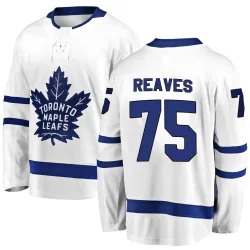 Men's Ryan Reaves Toronto Maple Leafs Away Jersey - White Breakaway