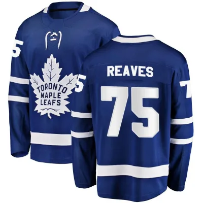 Men's Ryan Reaves Toronto Maple Leafs Home Jersey - Blue Breakaway