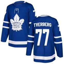 Men's Ryan Tverberg Toronto Maple Leafs Home Jersey - Blue Authentic