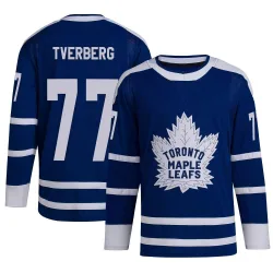 Men's Ryan Tverberg Toronto Maple Leafs Reverse Retro 2.0 Jersey - Royal Authentic