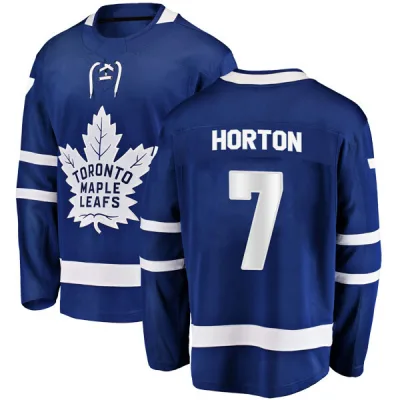 Men's Tim Horton Toronto Maple Leafs Home Jersey - Blue Breakaway