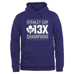 Men's Toronto Maple Leafs Rinkside Victor Pullover Hoodie - - Royal