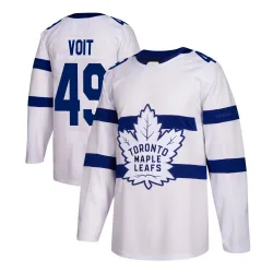 Men's Ty Voit Toronto Maple Leafs 2018 Stadium Series Jersey - White Authentic