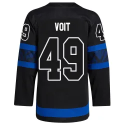 Men's Ty Voit Toronto Maple Leafs Alternate Jersey - Black Authentic