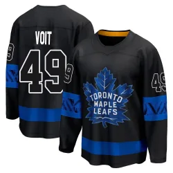 Men's Ty Voit Toronto Maple Leafs Alternate Premier Jersey - Black Breakaway