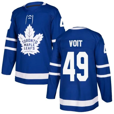 Men's Ty Voit Toronto Maple Leafs Home Jersey - Blue Authentic