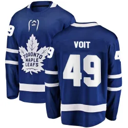 Men's Ty Voit Toronto Maple Leafs Home Jersey - Blue Breakaway