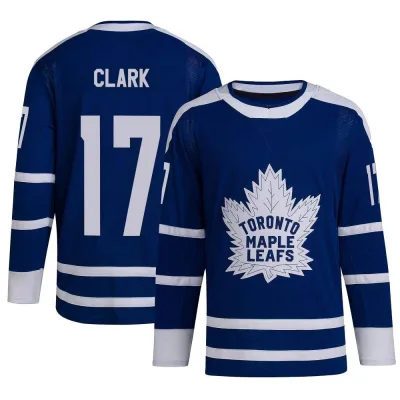 Men's Wendel Clark Toronto Maple Leafs Reverse Retro 2.0 Jersey - Royal Authentic