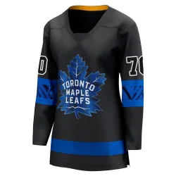 Women's Artur Akhtyamov Toronto Maple Leafs Alternate Premier Jersey - Black Breakaway