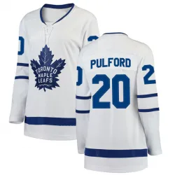 Women's Bob Pulford Toronto Maple Leafs Away Jersey - White Breakaway