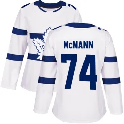 Women's Bobby McMann Toronto Maple Leafs 2018 Stadium Series Jersey - White Authentic