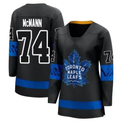 Women's Bobby McMann Toronto Maple Leafs Alternate Premier Jersey - Black Breakaway