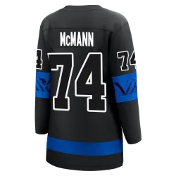 Women's Bobby McMann Toronto Maple Leafs Alternate Premier Jersey - Black Breakaway