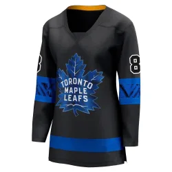 Women's Chris Tanev Toronto Maple Leafs Alternate Premier Jersey - Black Breakaway