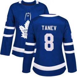 Women's Chris Tanev Toronto Maple Leafs Home Jersey - Blue Authentic