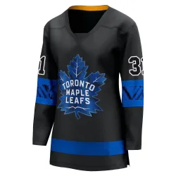 Women's Curtis Joseph Toronto Maple Leafs Alternate Premier Jersey - Black Breakaway