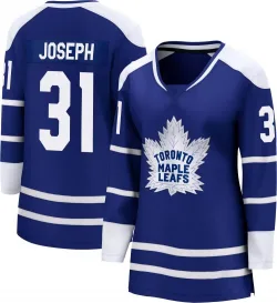 Women's Curtis Joseph Toronto Maple Leafs Special Edition 2.0 Jersey - Royal Breakaway