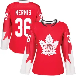 Women's Dakota Mermis Toronto Maple Leafs Alternate Jersey - Red Authentic