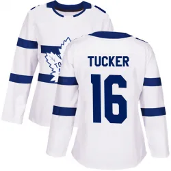 Women's Darcy Tucker Toronto Maple Leafs 2018 Stadium Series Jersey - White Authentic