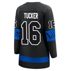 Women's Darcy Tucker Toronto Maple Leafs Alternate Premier Jersey - Black Breakaway