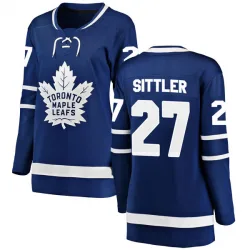 Women's Darryl Sittler Toronto Maple Leafs Home Jersey - Blue Breakaway