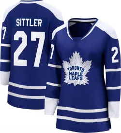 Women's Darryl Sittler Toronto Maple Leafs Special Edition 2.0 Jersey - Royal Breakaway