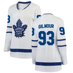 Women's Doug Gilmour Toronto Maple Leafs Away Jersey - White Breakaway