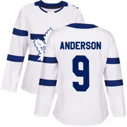 Women's Glenn Anderson Toronto Maple Leafs 2018 Stadium Series Jersey - White Authentic