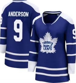 Women's Glenn Anderson Toronto Maple Leafs Special Edition 2.0 Jersey - Royal Breakaway