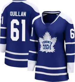 Women's Jacob Quillan Toronto Maple Leafs Special Edition 2.0 Jersey - Royal Breakaway