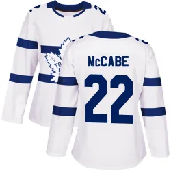 Women's Jake McCabe Toronto Maple Leafs 2018 Stadium Series Jersey - White Authentic