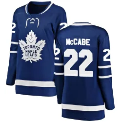 Women's Jake McCabe Toronto Maple Leafs Home Jersey - Blue Breakaway