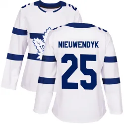 Women's Joe Nieuwendyk Toronto Maple Leafs 2018 Stadium Series Jersey - White Authentic