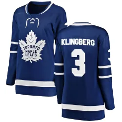 Women's John Klingberg Toronto Maple Leafs Home Jersey - Blue Breakaway