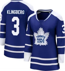 Women's John Klingberg Toronto Maple Leafs Special Edition 2.0 Jersey - Royal Breakaway