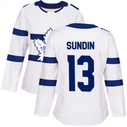 Women's Mats Sundin Toronto Maple Leafs 2018 Stadium Series Jersey - White Authentic