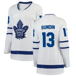 Women's Mats Sundin Toronto Maple Leafs Away Jersey - White Breakaway