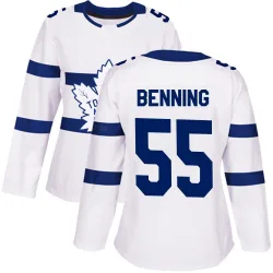 Women's Matt Benning Toronto Maple Leafs 2018 Stadium Series Jersey - White Authentic