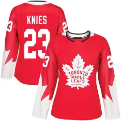 Women's Matthew Knies Toronto Maple Leafs Alternate Jersey - Red Authentic