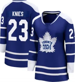 Women's Matthew Knies Toronto Maple Leafs Special Edition 2.0 Jersey - Royal Breakaway