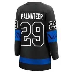 Women's Mike Palmateer Toronto Maple Leafs Alternate Premier Jersey - Black Breakaway