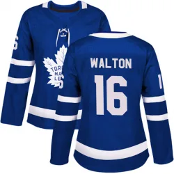 Women's Mike Walton Toronto Maple Leafs Home Jersey - Blue Authentic