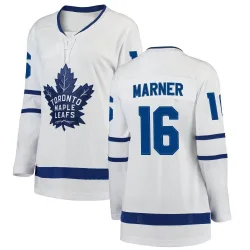 Women's Mitch Marner Toronto Maple Leafs Away Jersey - White Breakaway