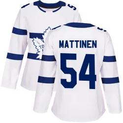 Women's Nicolas Mattinen Toronto Maple Leafs 2018 Stadium Series Jersey - White Authentic