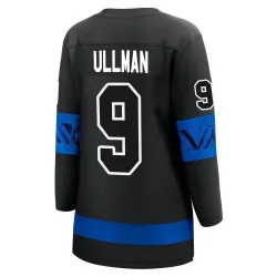 Women's Norm Ullman Toronto Maple Leafs Alternate Premier Jersey - Black Breakaway