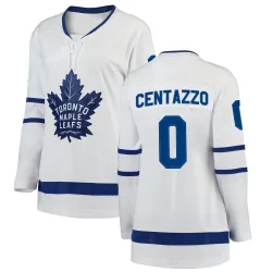 Women's Orrin Centazzo Toronto Maple Leafs Away Jersey - White Breakaway