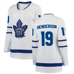 Women's Paul Henderson Toronto Maple Leafs Away Jersey - White Breakaway