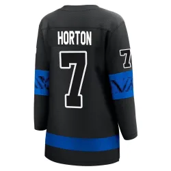 Women's Tim Horton Toronto Maple Leafs Alternate Premier Jersey - Black Breakaway