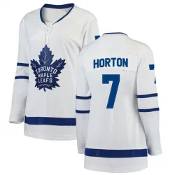 Women's Tim Horton Toronto Maple Leafs Away Jersey - White Breakaway