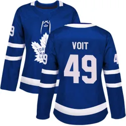 Women's Ty Voit Toronto Maple Leafs Home Jersey - Blue Authentic